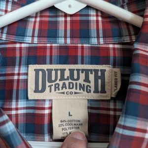 Duluth Trading Co. Wrinkle fighter button up